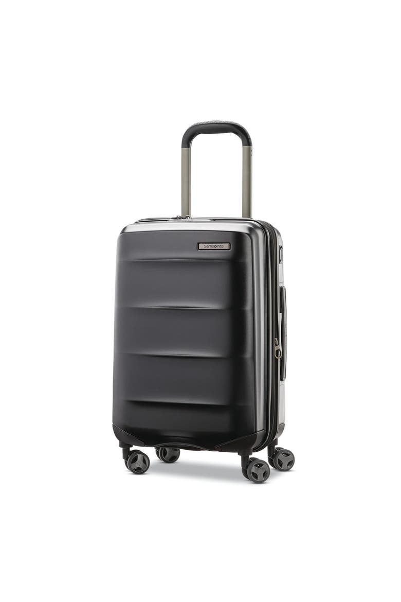 Octiv Hardside Spinner 22-Inch Carry-On Luggage, Main, color, STEALTH BLACK