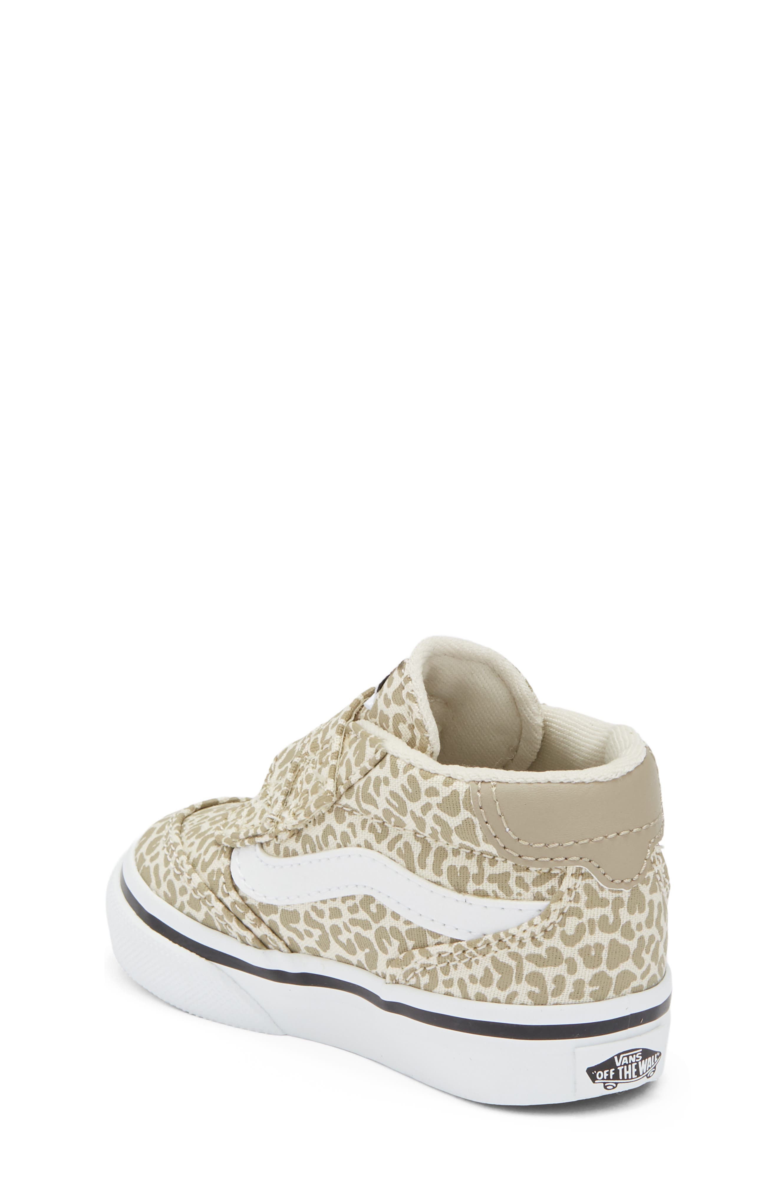 Kids' Brooklyn Mid V Leather Sneaker, Alternate, color, TURTLEDOVE