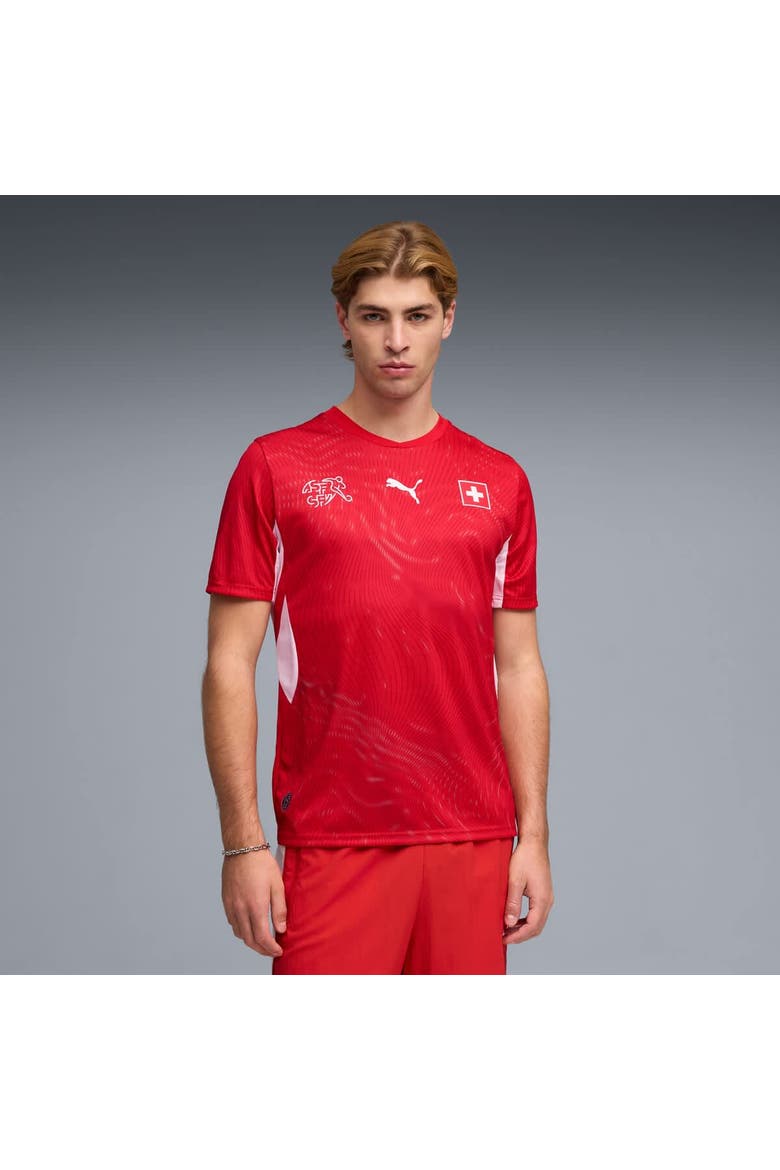 PUMA Men's Puma Red Switzerland National Team 2026 Home Replica