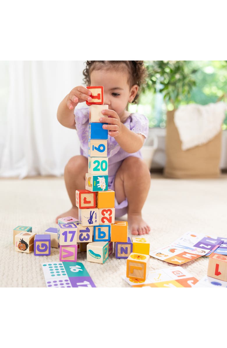 Melissa
Doug Ms. Rachel Learning Blocks Set, Alternate, color,