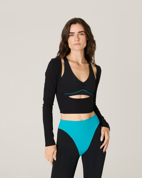 Daughter Lessons Retrofit Sports Bra In Black