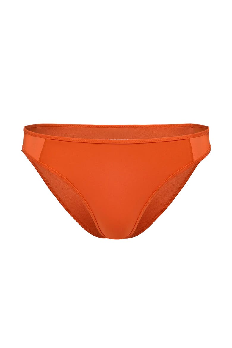 Terri Swimwear Bikini Bottom, Alternate, color, Dark orange