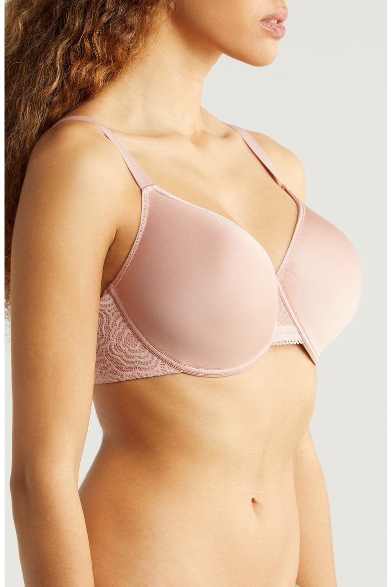 C Jolie Comfort Convertible T-Shirt Bra, Alternate, color, ROSE AUTHENTIQUE-VF