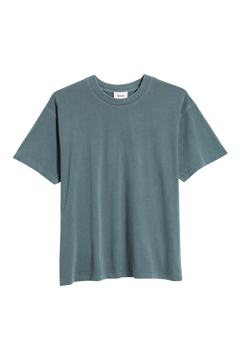 Core Oversize Organic Cotton Jersey T-Shirt, Alternate, color, VINTAGE SLATE