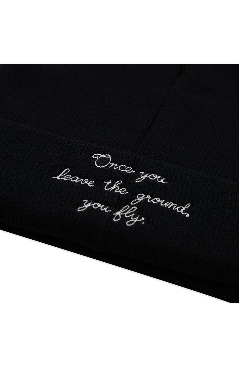 Jordan Kids' Embroidered Logo Knit Beanie, Alternate, color, Black