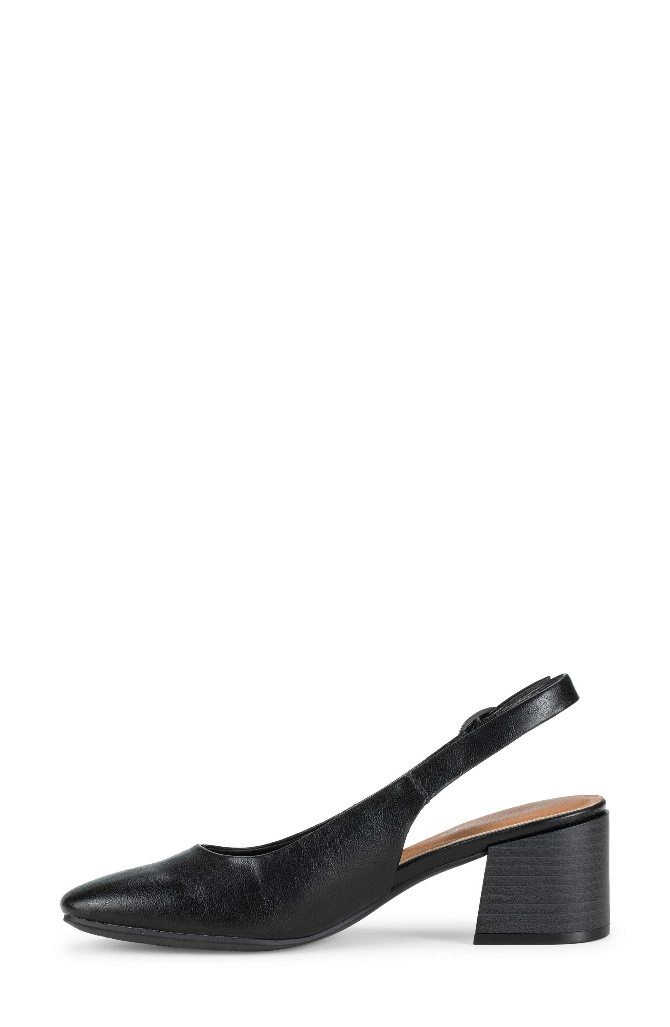 BARETRAPS Ester Block Heel Slingback Pump, Alternate, color, Black/ Black