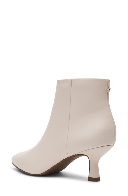 Anne Klein Francesca Kitten Heel Bootie In Brown