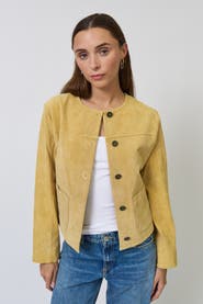 Central Park West Ophelia Suede Lady Jacket
