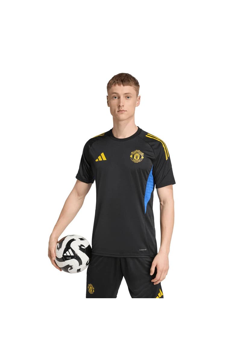 adidas Men's adidas  Black Manchester United 2025/26 AEROREADY Training Jersey, Alternate, color, Black
