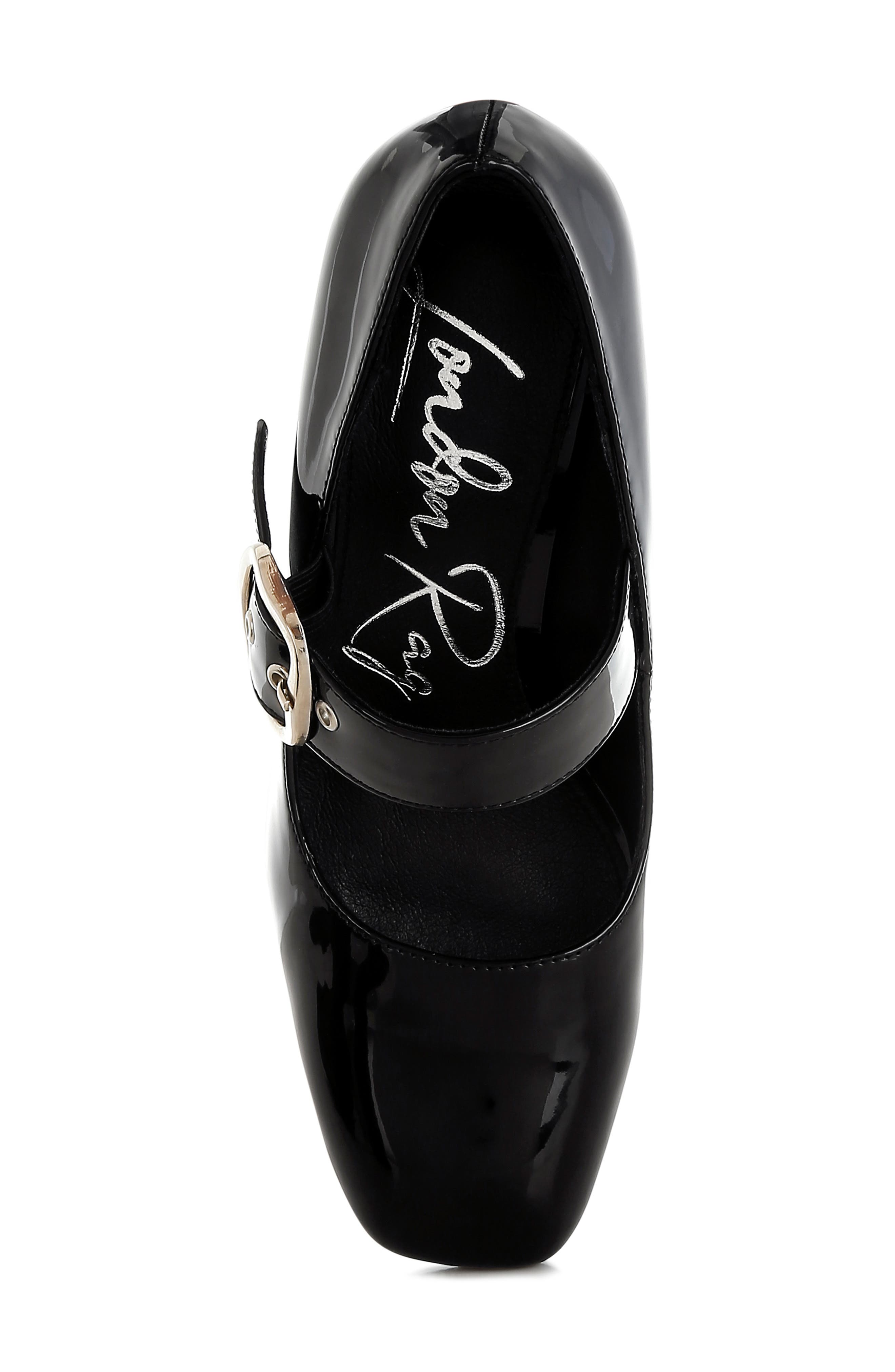 LONDON RAG Primula Block Heel Mary Jane Pump, Alternate, color, Black
