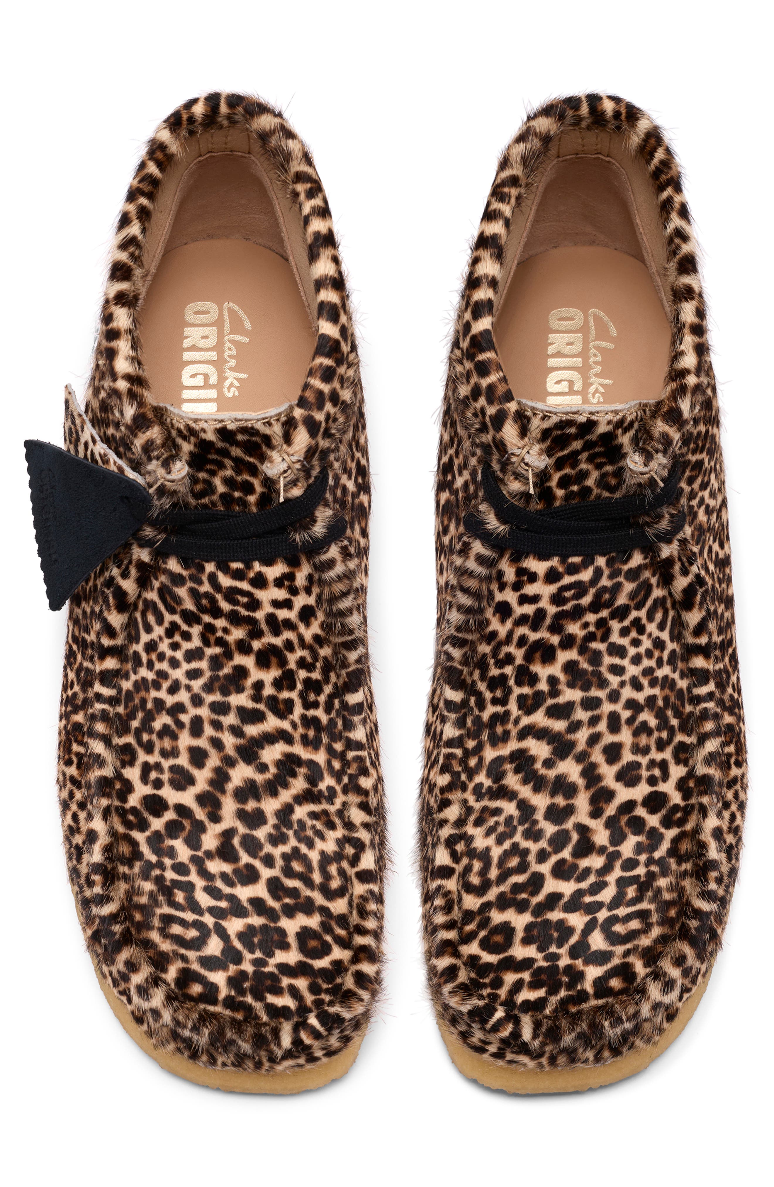 Clarks<sup>®</sup> Originals Wallabee Genuine Calf Hair Chukka, Alternate, color, 