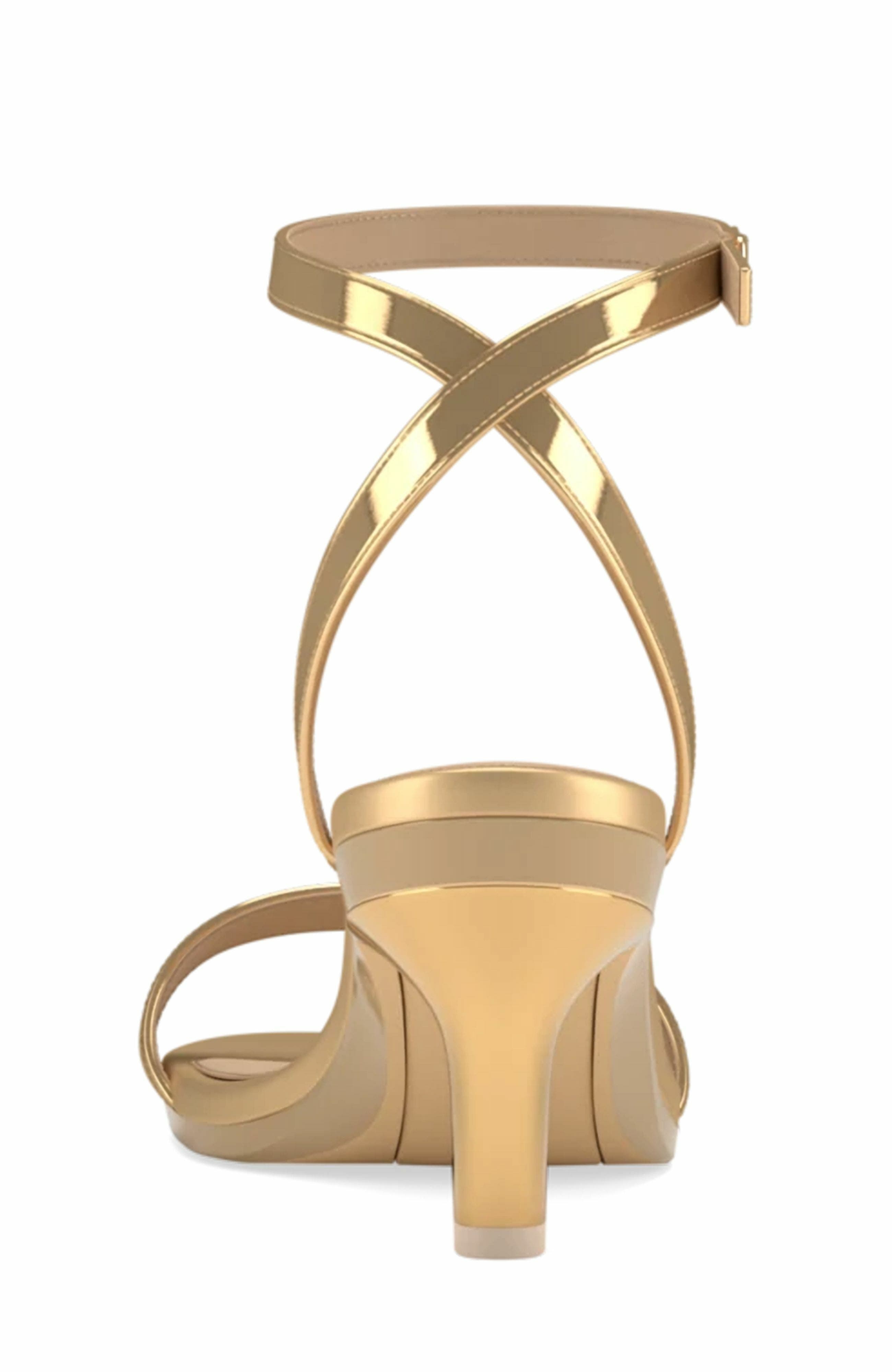 Pashion Footwear The Brenna 3" Stiletto, Alternate, color, Gold