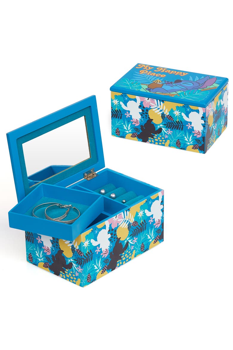 Lilo & Stitch Jewelry Box, Main, color, Blue