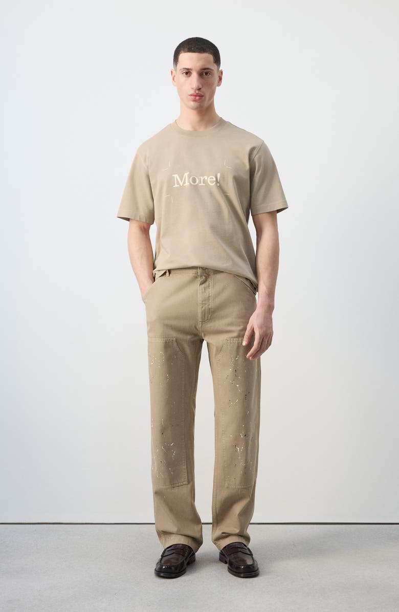 MANGO x Fantastic Man More! Graphic T-Shirt, Alternate, color, Beige