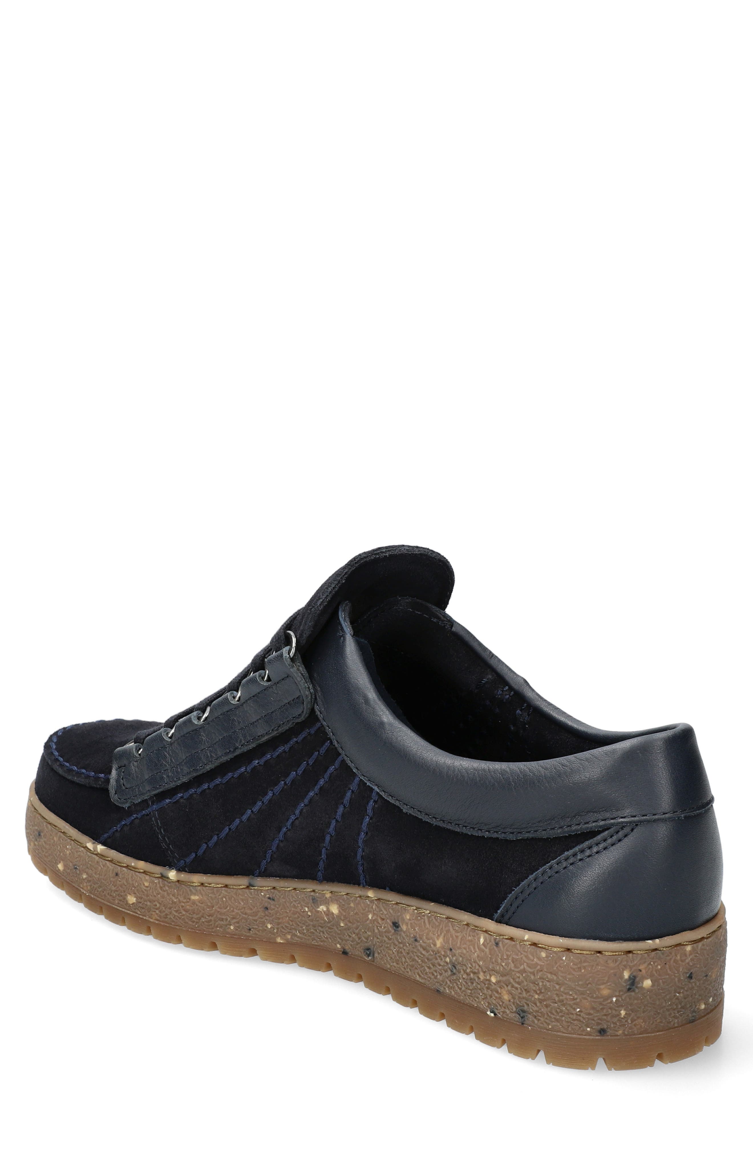 Rainbow Sneaker, Alternate, color, BLUE SUEDE