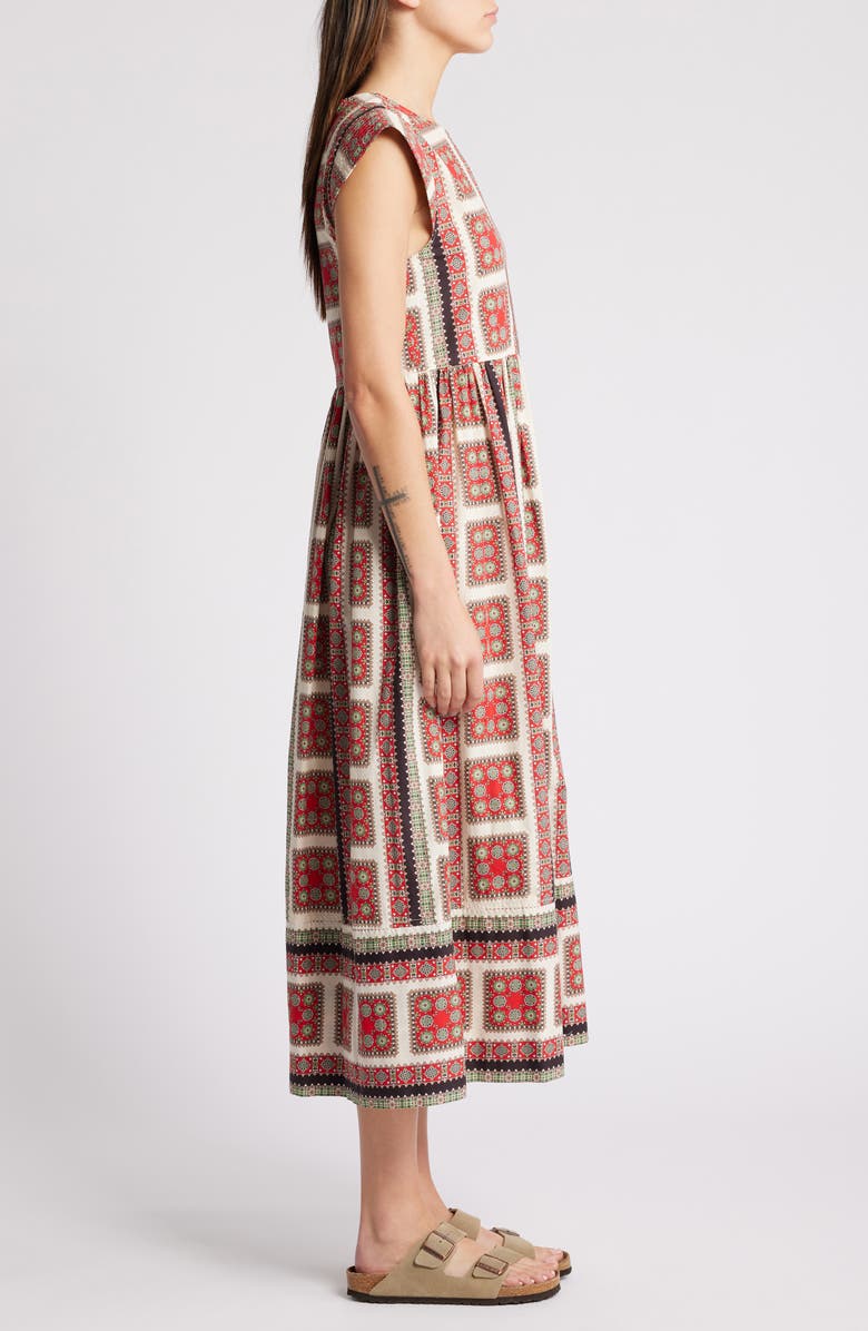 THE GREAT. The Tulsa Print Maxi Dress, Alternate, color, 
