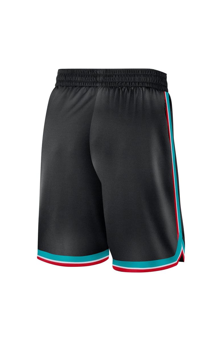 Nike Men's Nike Black Memphis Grizzlies Classic Edition Hardwood Classics Premium DNA Shorts, Alternate, color, Black