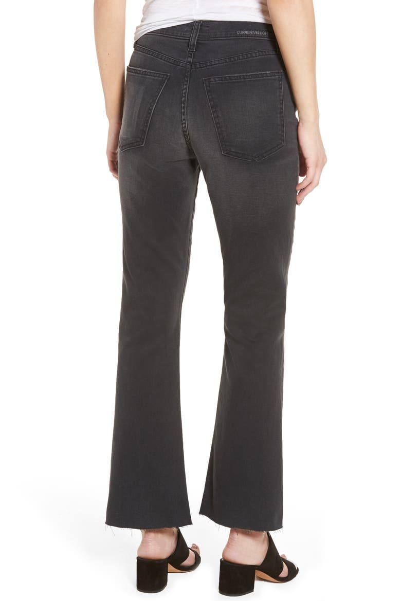 The Kick High Waist Crop Flare Jeans, Alternate, color, EDGEBROOK