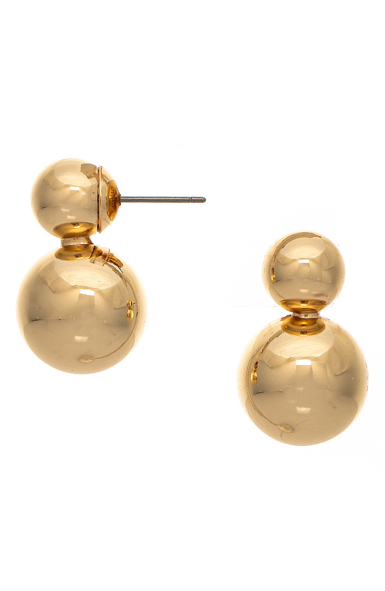 Double Bubble Drop Earrings