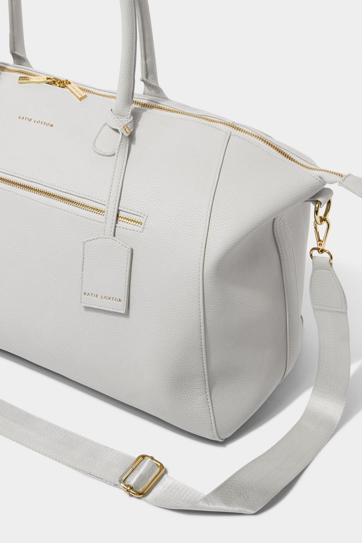 Katie Loxton Chelsea Weekender Bag, Alternate, color, Grey