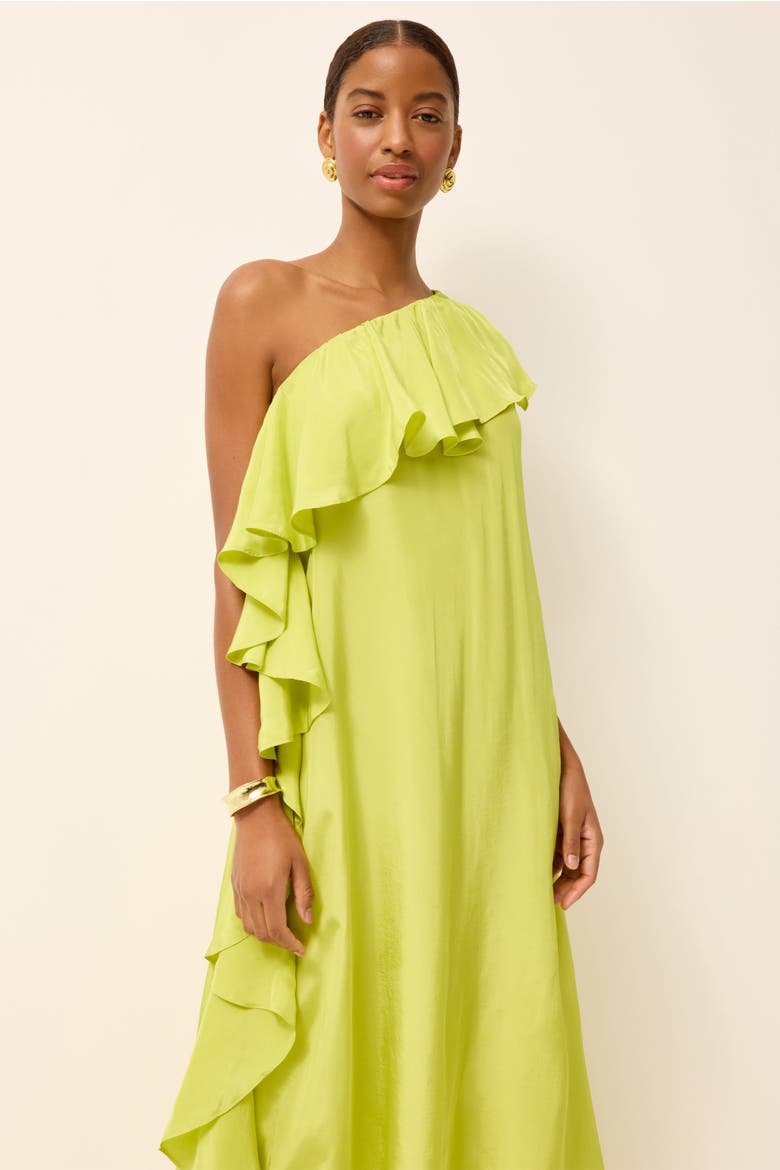 Mora Dress, Alternate, color, Apple