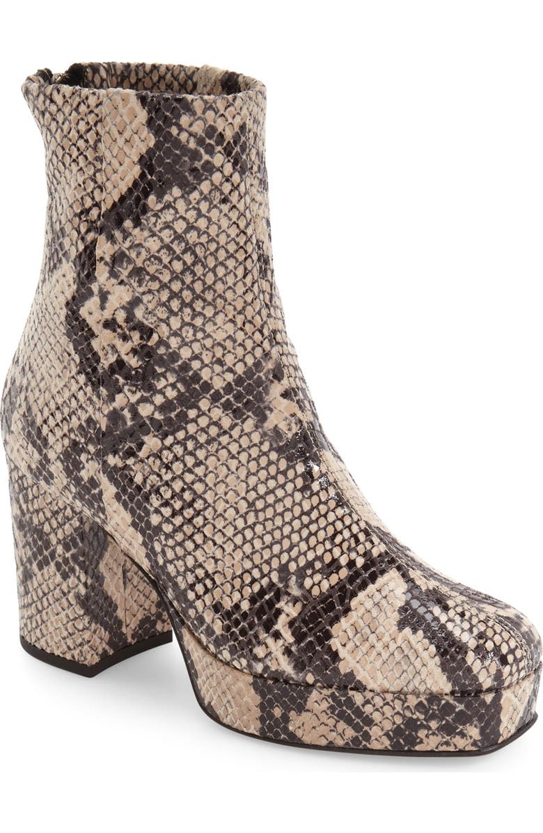 Topshop Margarita Platform Boot, Main, color,