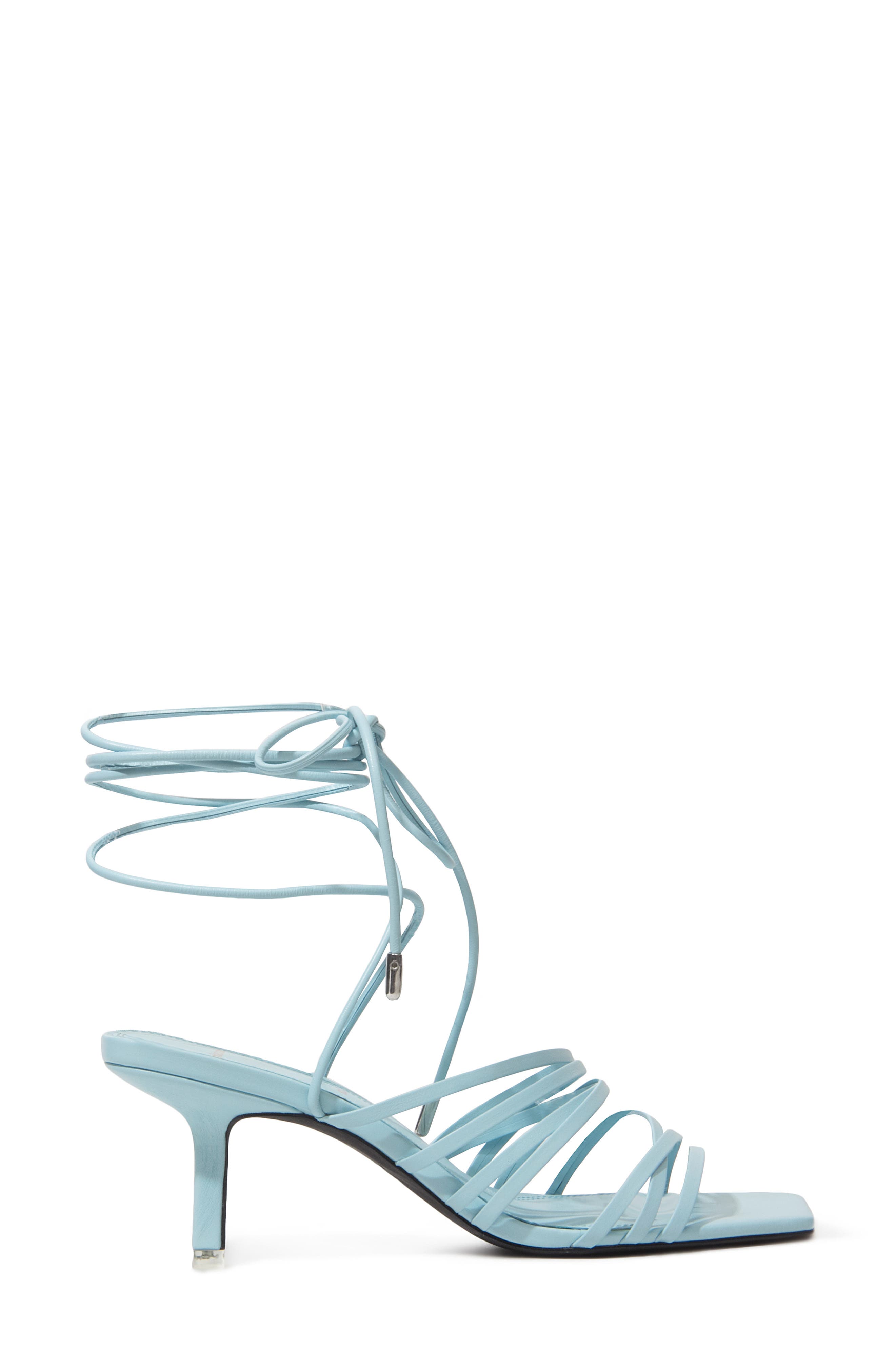 Franca Strappy Sandal, Alternate, color, POOL LEATHER