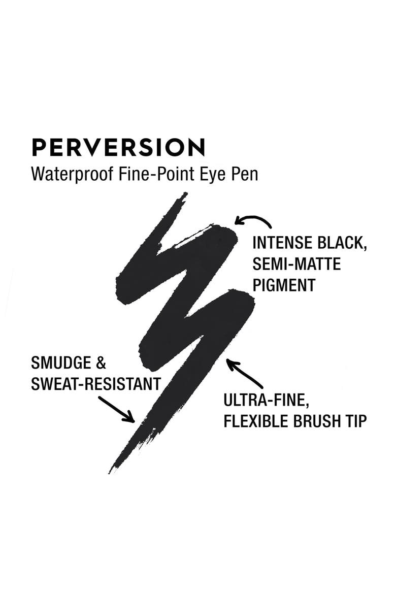 Perversion Waterproof Fine-Point Eye Pen, Alternate, color, NO COLOR