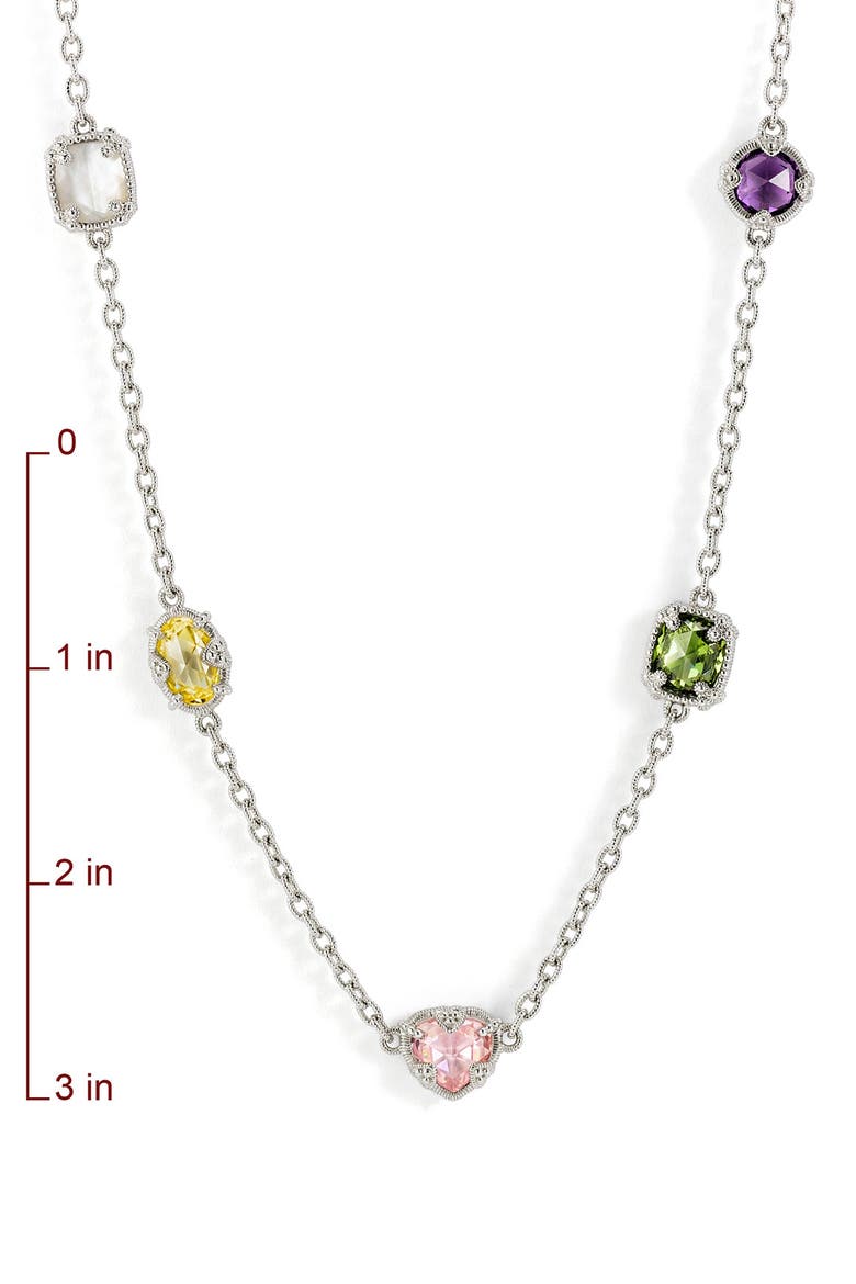 'Ambrosia' Multi Station Necklace, Alternate, color, MULTI