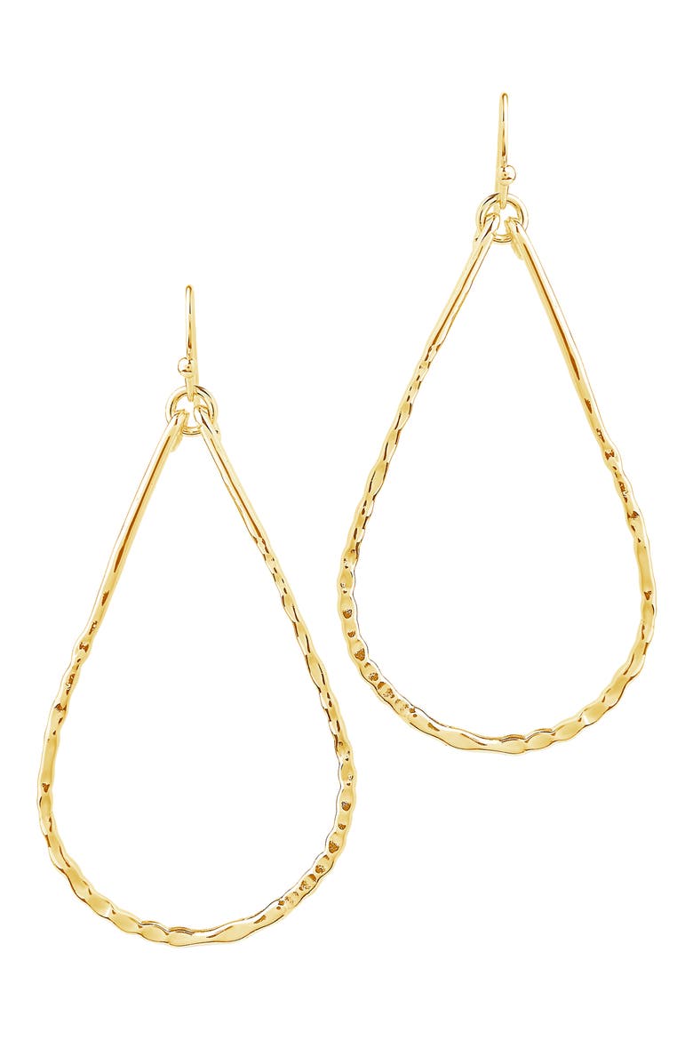 Hammered Teardrop Earrings video