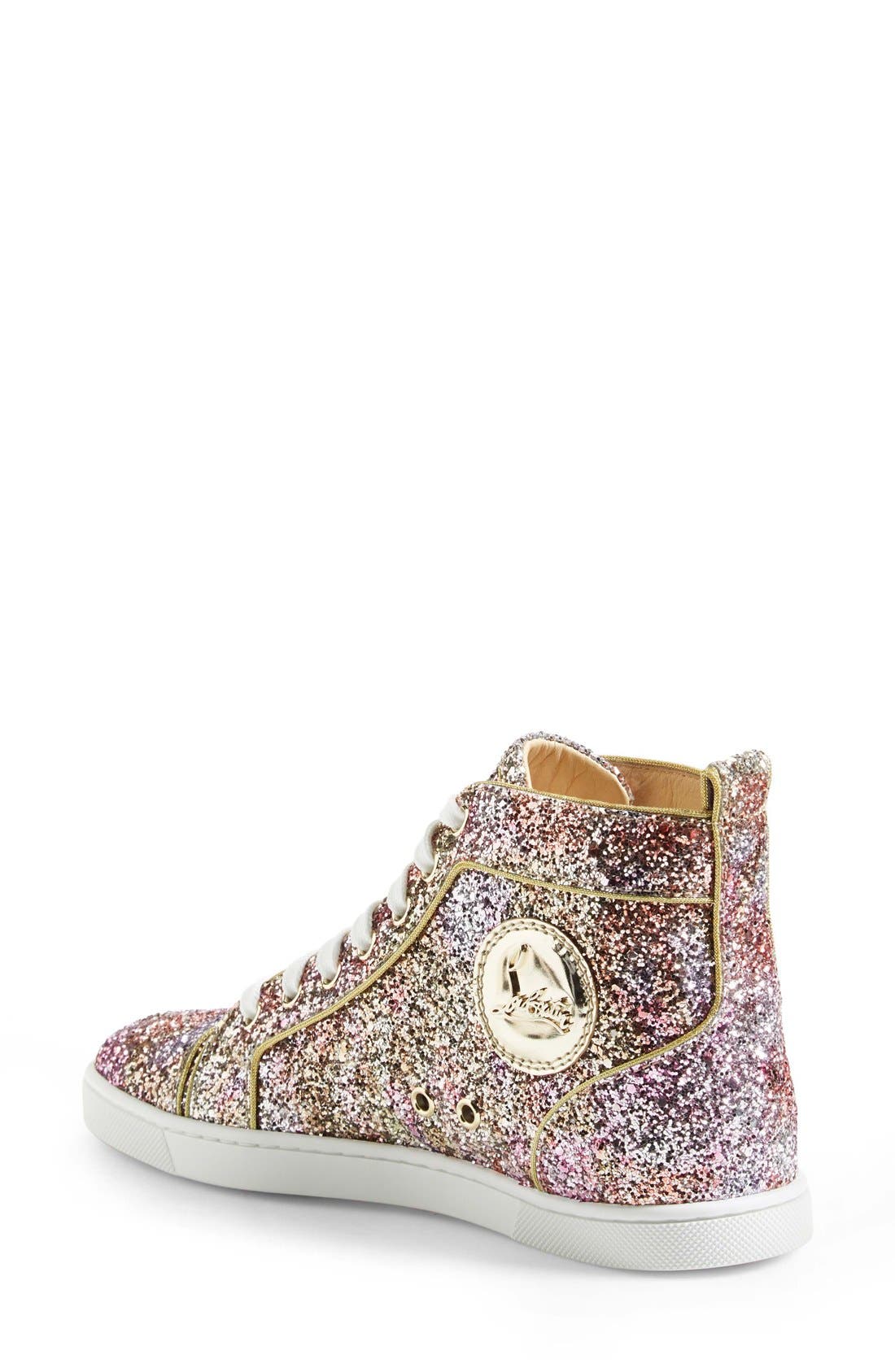 'Bip Bip' High Top Sneaker, Alternate, color, ROSE MULTI