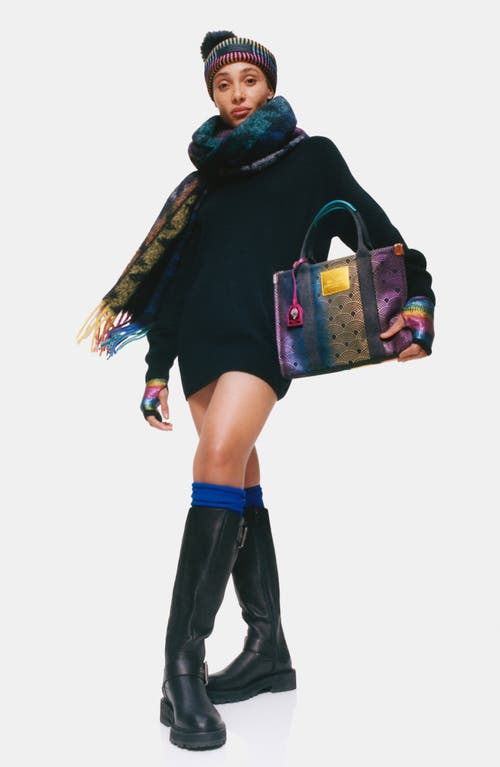 Kurt Geiger London Small Southbank Tote In Blk/other
