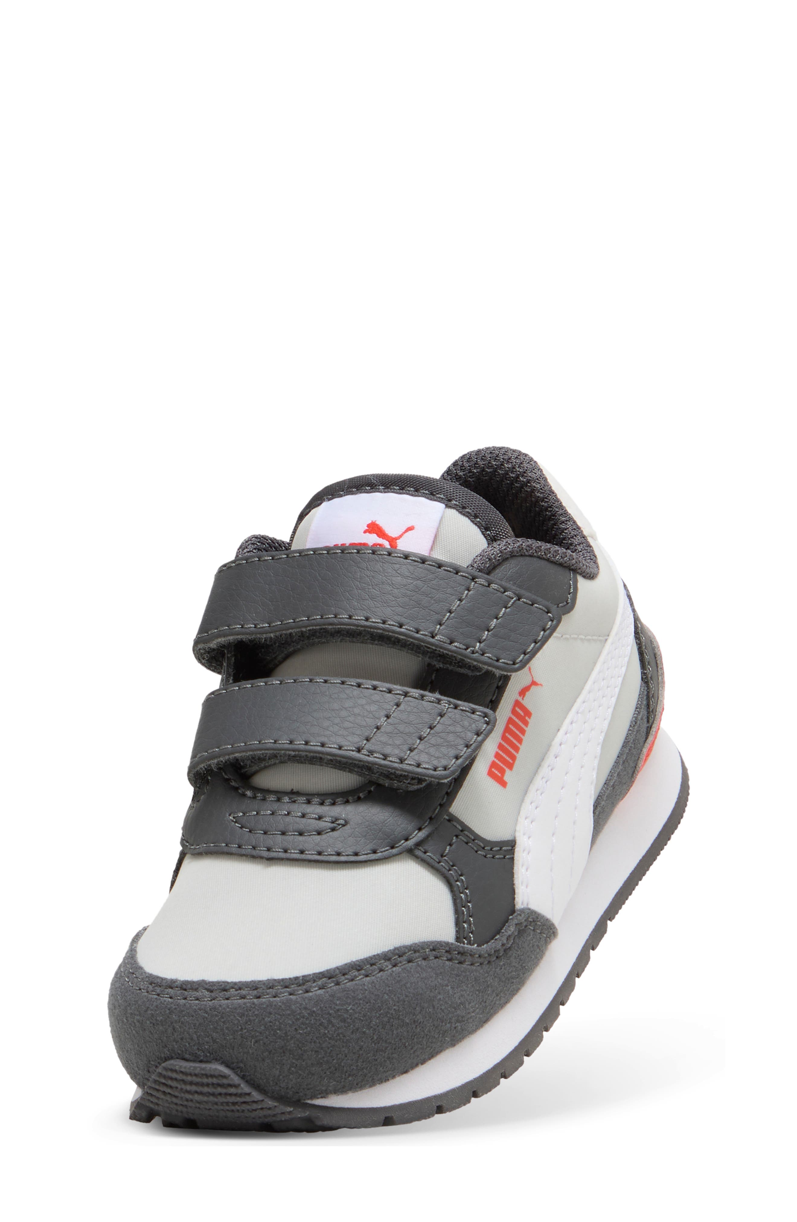 Kids' St Runner V4 Mesh Sneaker, Alternate, color, COOL LIGHT GRAY/ WHITE/ GRAY