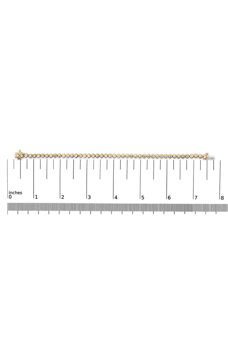 10K Yellow Gold 5.0 Cttw Diamond Tennis Bracelet, Alternate, color, Yellow Gold