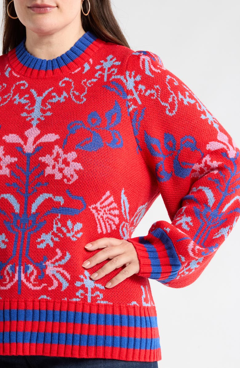 SUGARLIPS Almila Pattern Sweater, Alternate, color,