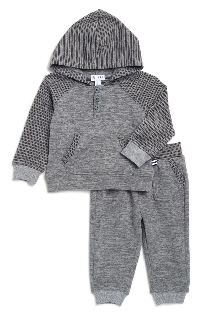 Splendid Cloudline Hoodie & Joggers Set, Main, color, 
