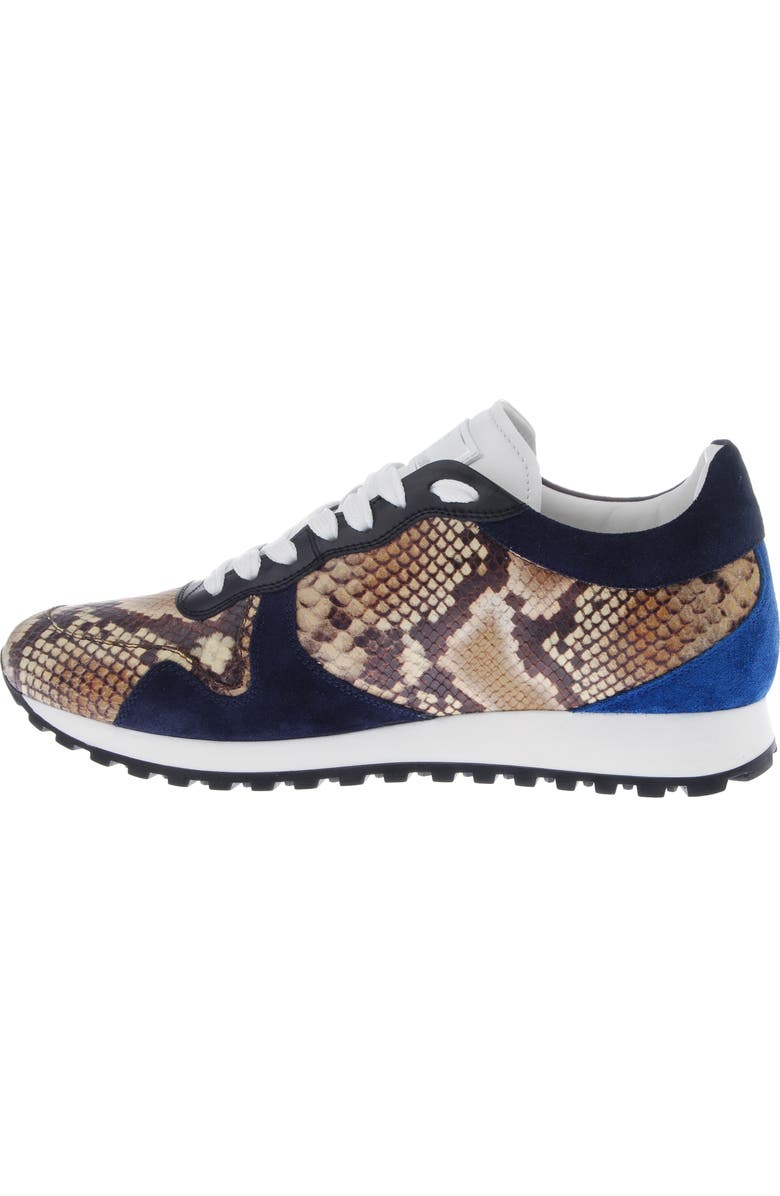Roberto Cavalli Snake Print Sneaker, Alternate, color,