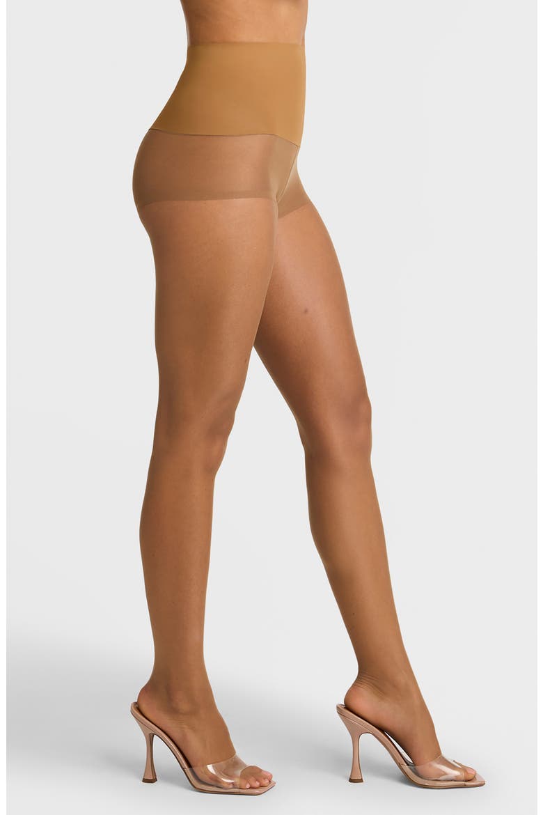 Highlighter Sheer Tights, Main, color, MOCHA