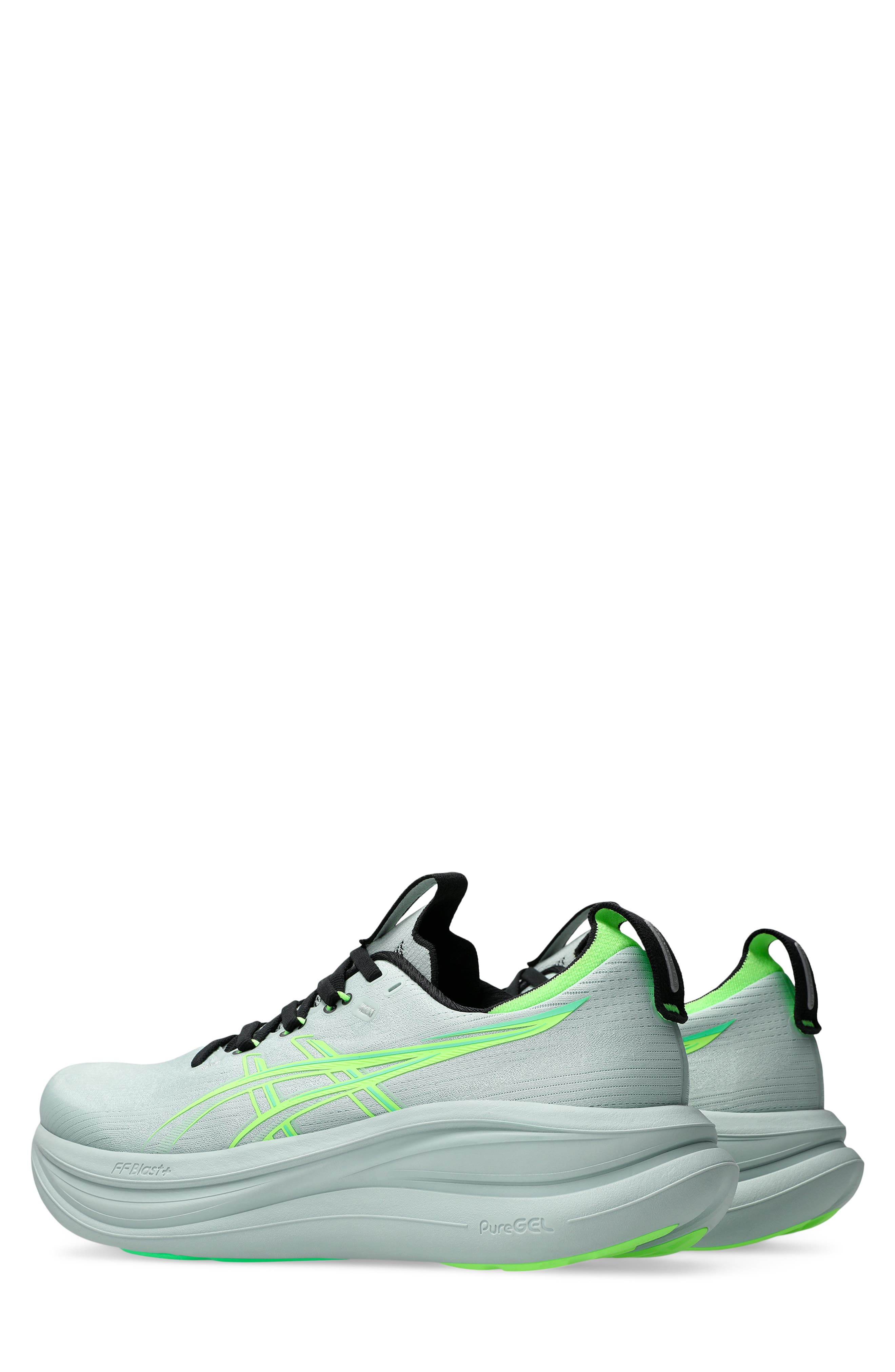 GEL-NIMBUS® 28 Running Shoe, Alternate, color, COLD MOSS/ILLUMINATE GREEN