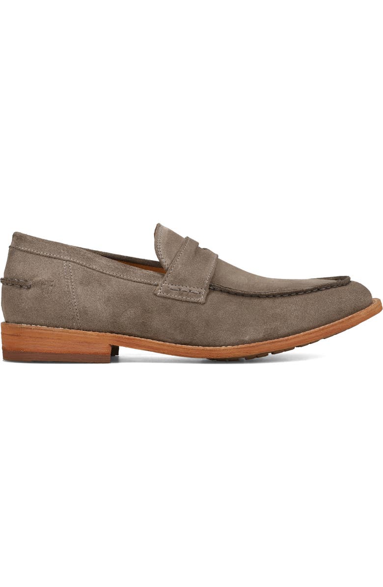 Frye Tyler Flex Penny Loafer, Alternate, color, Steel