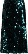 Vince Paillettes Sequin Skirt