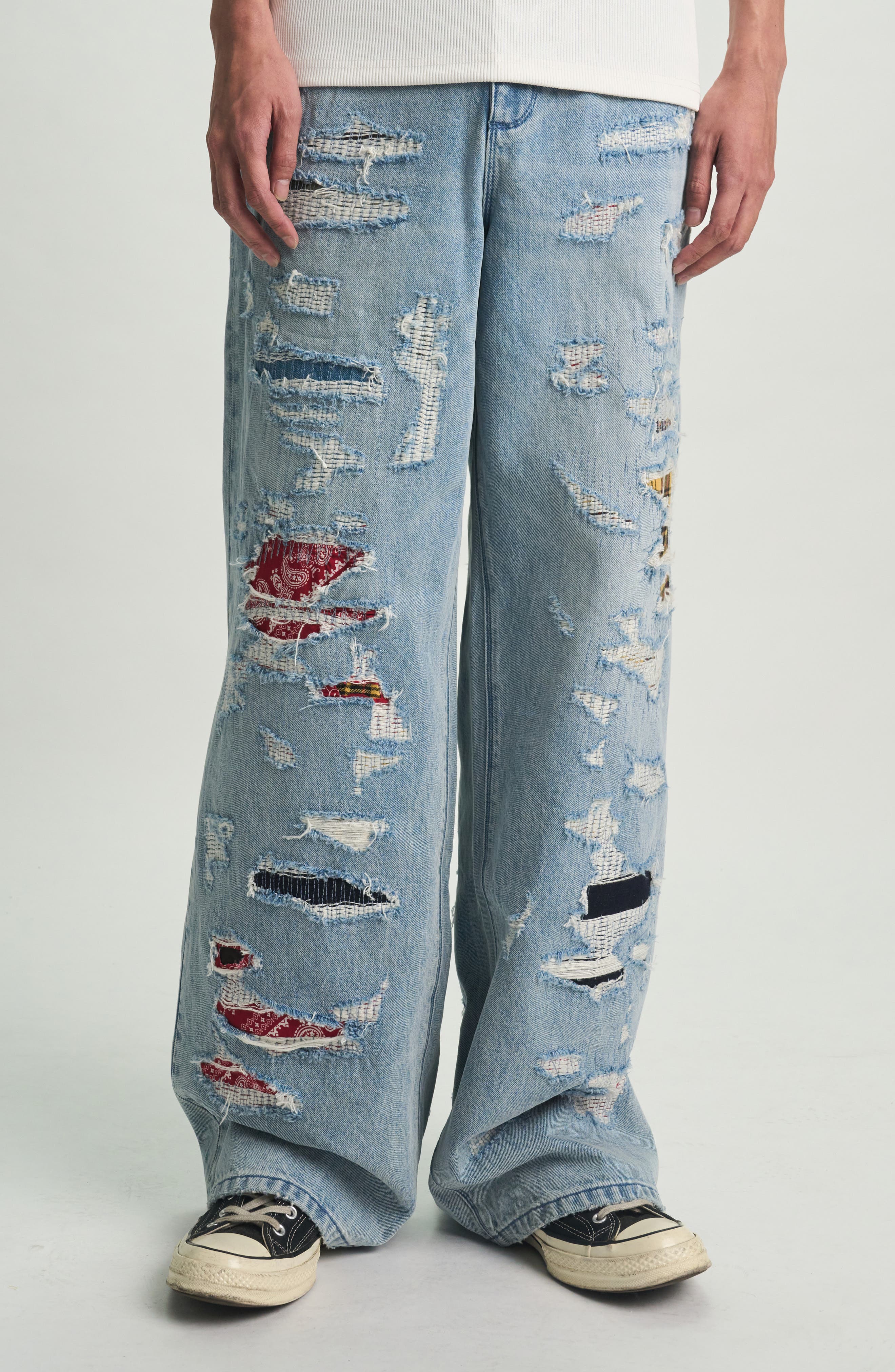selected FRAYED INDIGO