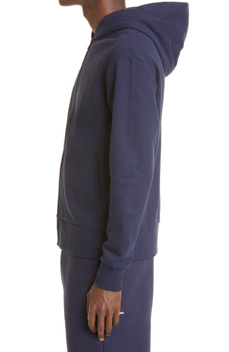 PANGAIA 365 Unisex Organic Cotton Zip Hoodie, Alternate, color,