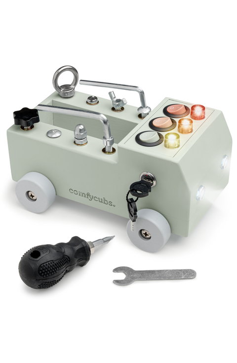 Busy Board Truck Toy Set for Kids 3+