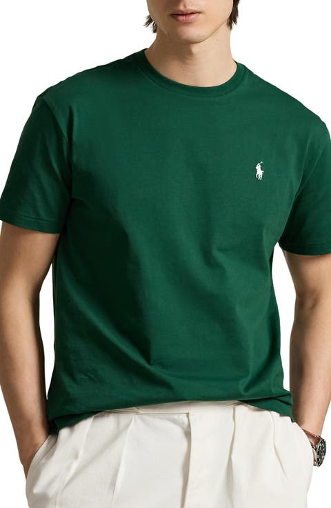 Classic Fit Solid Cotton Jersey T-Shirt