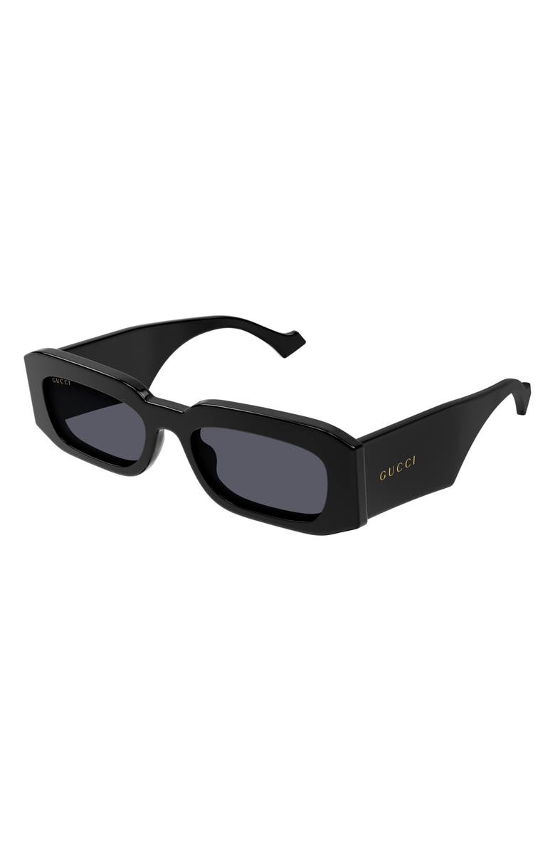 Gucci Rectangular Sunglasses, Alternate, color, 
