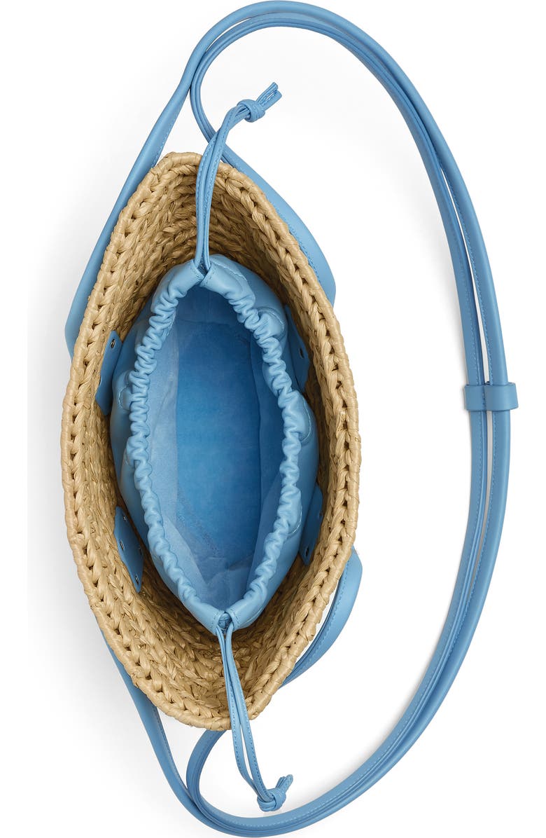 Bottega Veneta Arco Woven Raffia Basket Bag, Alternate, color,