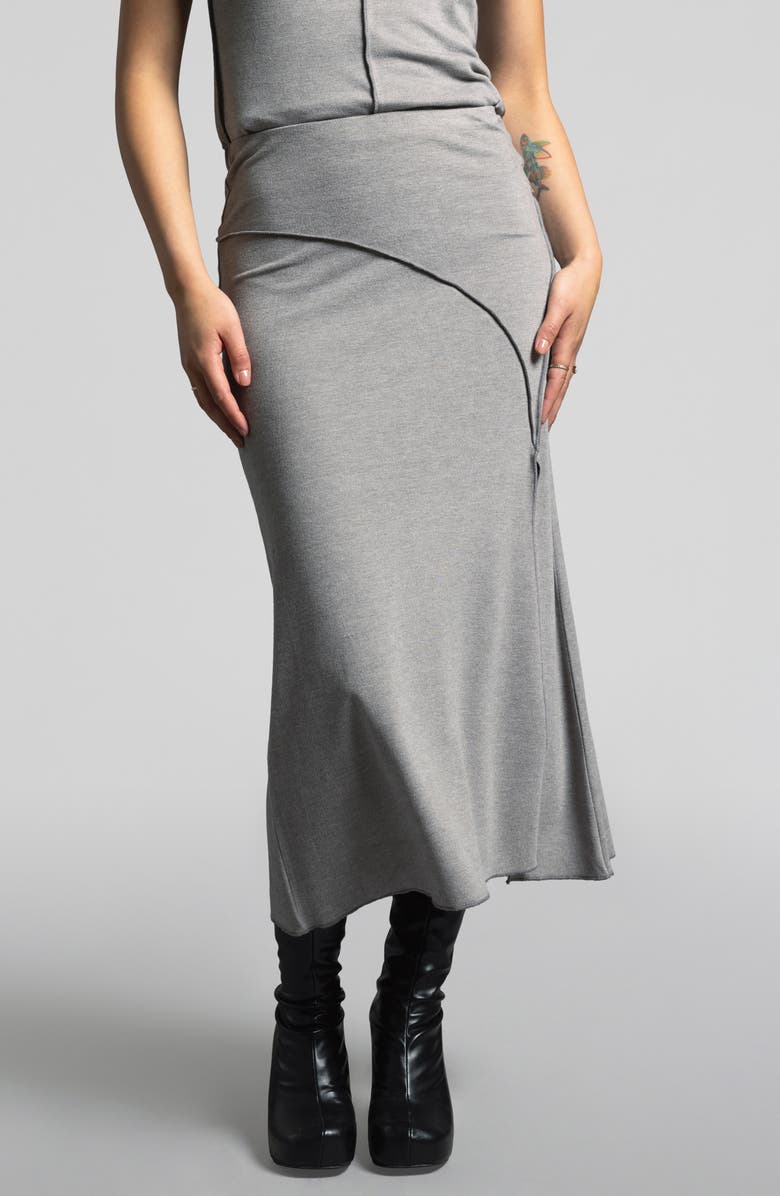 WEEKEND LOS ANGELES Marisol Maxi Skirt, Alternate, color, Natural Grey