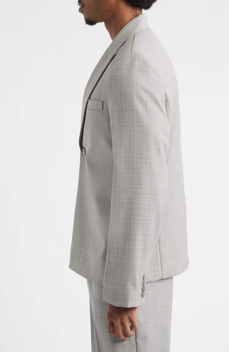 KROST Plaid Wool Blend Sport Coat, Alternate, color, Laurel Wreath