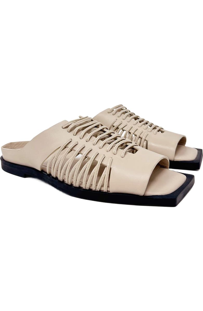 Daniella Shevel Gia Sandal, Alternate, color, Ivory